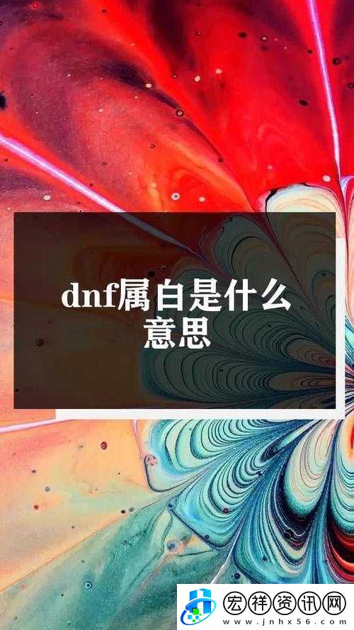 DNF屬白是什么意思