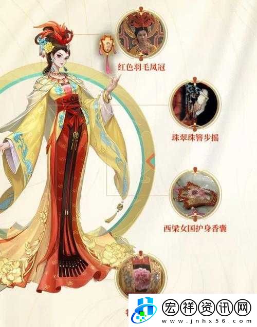 王者榮耀甄姬之女兒國國王皮膚全貌解析