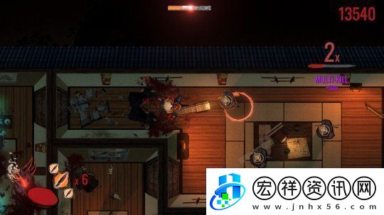 動(dòng)作游戲瘋狂武士Steam頁面上線10月發(fā)售