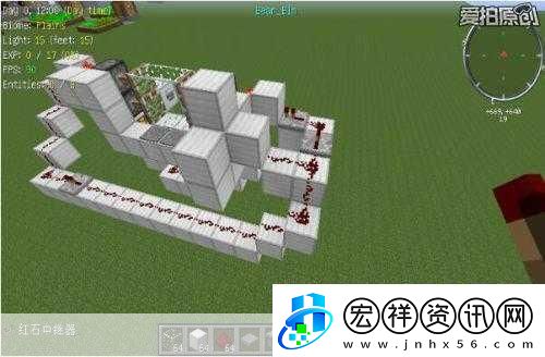 我的世界簡易活塞門制作方法