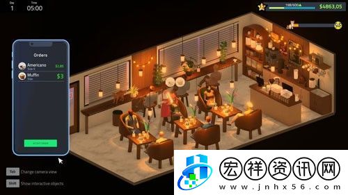 模擬咖啡廳經(jīng)營游戲登錄Steam“Coffee