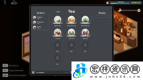 模擬咖啡廳經(jīng)營游戲登錄Steam“Coffee